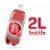 Kroger Big K® Diet Drop Red Soda Perspective: front