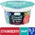 Kroger Strawberry Nonfat Greek Yogurt Cup Perspective: front