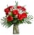 Bloom Haus™ Dozen Rose Vase Perspective: front