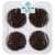 Bakery Fresh Double Chocolate Chip Muffins Perspective: front