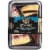 Private Selection™ White Chocolate Raspberry Tuxedo Cheesecake Slices Perspective: front