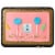 Bakery Fresh White Sheet Cake with Pink Buttercreme Icing Perspective: front