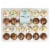 Bakery Fresh Vanilla and Chocolate Mini Cupcakes Perspective: front
