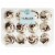 Bakery Fresh Mini Cookies n Creme Cupcakes Perspective: front