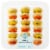 Bakery Fresh Harvest Orange & Yellow Mini Frosted Cookies Perspective: front