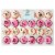 Bakery Fresh Mini Valentine's Day Cupcakes Perspective: front