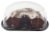 Bakery Fresh Half Chocolate Pudding Cake Perspective: front