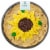 Bakery Fresh Sunflower Cookie Cake Perspective: front