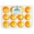 Bakery Fresh Candy Corn Mini Cupcakes Perspective: front