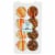 Chocolaty Dipped Mixed Drizzled Sandwich Cookies Perspective: front