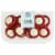 Bakery Fresh Red Velvet Thumbprint Cookies Perspective: front