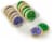 Bakery Fresh Mardi Gras Vanilla Frosted Cookies Perspective: front
