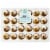 Bakery Fresh Graduation Mini Chocolate and Vanilla Swirl Cupcakes Perspective: front