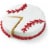 Kroger® Yellow Baseball Cake with Buttercream Icing Perspective: front