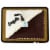 Bakery Fresh Half Graduate White Sheet Cake Perspective: front