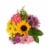Bloom Haus Ruffle Bouquet - Red / Green / White Perspective: front