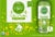 Simple Truth Organic™ Lemon Lime Flavored Seltzer Water Cans Perspective: front