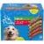 Pet Pride® 5 Meaty Flavors Large Biscuits Dog Treats Value Pack Perspective: front