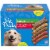 Pet Pride® 5 Meaty Flavors Large Biscuits Dog Treats Value Pack Perspective: front