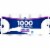Kroger® 1000 Sheets per Roll Toilet Paper Perspective: front