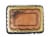 Bakery Fresh Chocolate Sheet Cake with Bavarian Creme Filling & Chocolate Icing Perspective: front