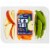 Kroger® Snack Tray with Carrots Peas & Apples Perspective: front