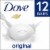 Dove Beauty Bar Original Gentle Skin Cleanser Perspective: front
