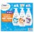 Dove Kids Care Foaming Body Wash, Variety Pack, 13.5 Fluid Ounce (Pack of 3) Perspective: front
