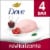 Dove Beauty Bar Soap for Revitalized Skin Revitalizante Cherry & Chia Milk A Skin Energy Boost Perspective: front