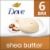 Dove Beauty Bar Soap for Nourished Radiant Skin Shea Butter Enriches Skin Perspective: front