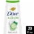 Dove Body Wash for 24hr Lotion-Soft Skin Refresh Cucumber and Green Tea Moisturizing Skin Cleanser Perspective: front