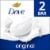 Dove Original Gentle Moisturizing Cream Beauty Bar Soap Perspective: front