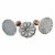 Nordic Ware All Season Cast Cookie Stamps Perspective: front