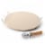 Nordic Ware Pizza Stone 2 PC Set, Tan Perspective: front