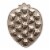 Nordic Ware Strawberry Bitelet Pan Perspective: front