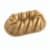 Nordic Ware 75th Anniversary Braided Loaf Pan Perspective: front
