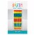 Unique Foil Fringe Door Curtain - Rainbow Perspective: front