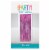 Unique Foil Fringe Door Curtain - Pastel Pink Perspective: front