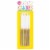 Unique® Birthday Candles Gold Metal Dip 5" 12 ct Perspective: front