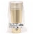 Unique® Paper Cups Gold 20 oz 6 ct Perspective: front