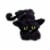 Manhattan Toy Lanky Cats Ziggy Black Cat 14" Plush Perspective: front