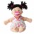 Manhattan Toy Baby Stella Black Hair Soft First Baby Doll, 15-Inch Perspective: front