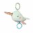 Manhattan Toy Under the Sea Narwhal Baby Teether & Travel Pull Toy Perspective: front