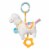 Manhattan Toy Llama Clip-on Baby Travel and Teething Toy Perspective: front