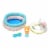 Manhattan Toy Stella Pool Party 4 Piece Baby Doll Pool Playset for 12" and 15" Dolls Perspective: front