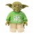 LEGO Star Wars Yoda Holiday Plush Toy Perspective: front
