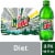 Diet Mountain Dew® Soda Bottles Perspective: front