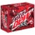 Mountain Dew Code Red Soda Can Perspective: front