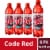 Mountain Dew® Code Red Soda Bottles Perspective: front