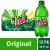 Mountain Dew Soda Bottles Perspective: front